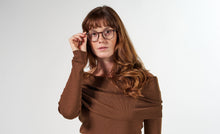 Load image into Gallery viewer, PREGO - Brown Recycled PC - Reading glasses