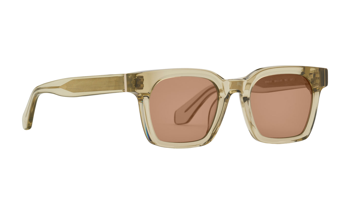 PREGO - Andrea - Translucent Gold - Chunky Solbriller