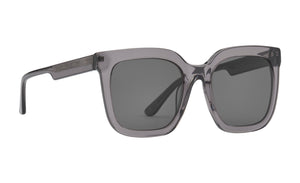 PREGO - Fabiola - Translucent Graphite - Oversize Sunglasses